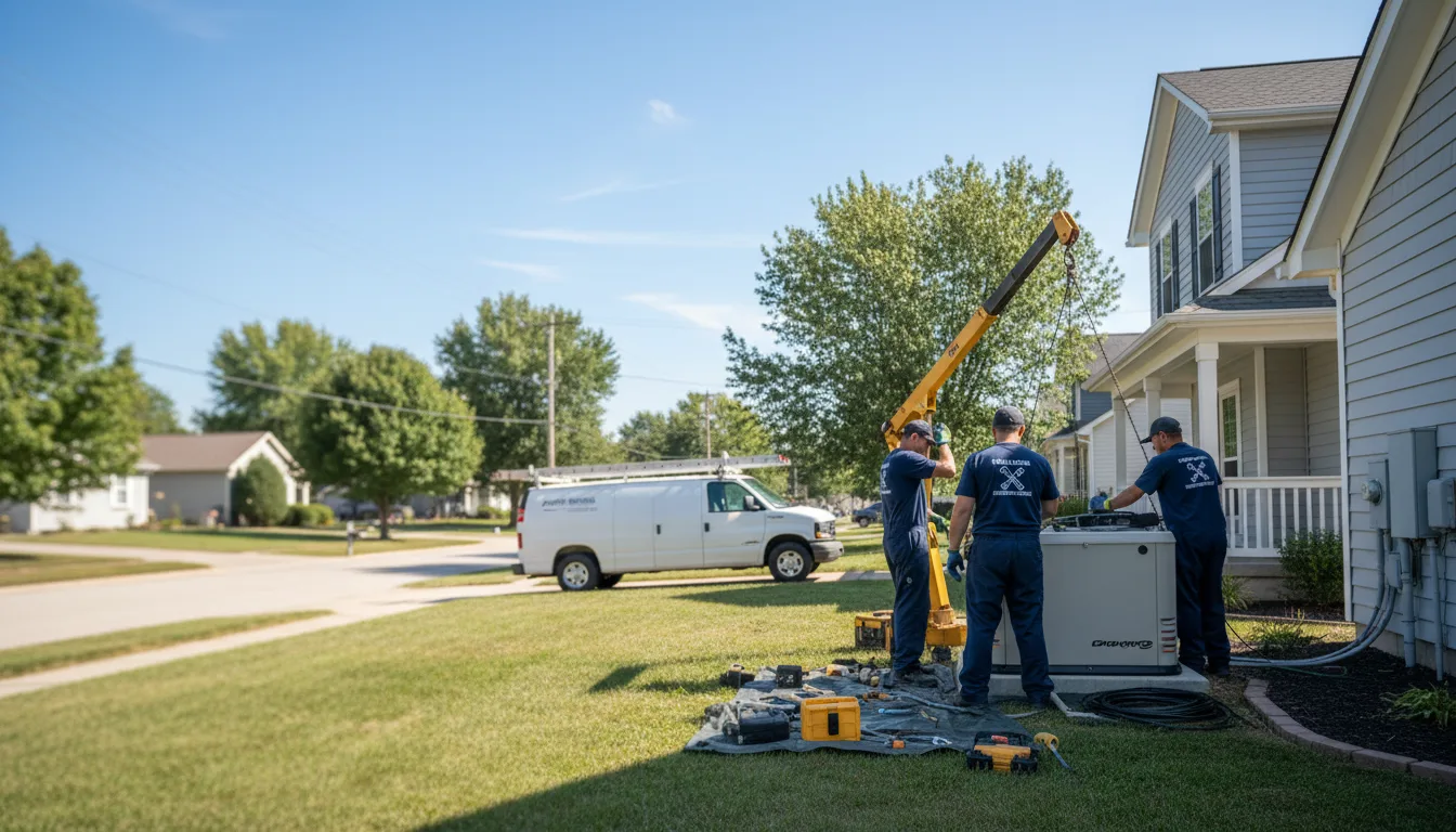 Generator Installation in Zionsville, IN near me
